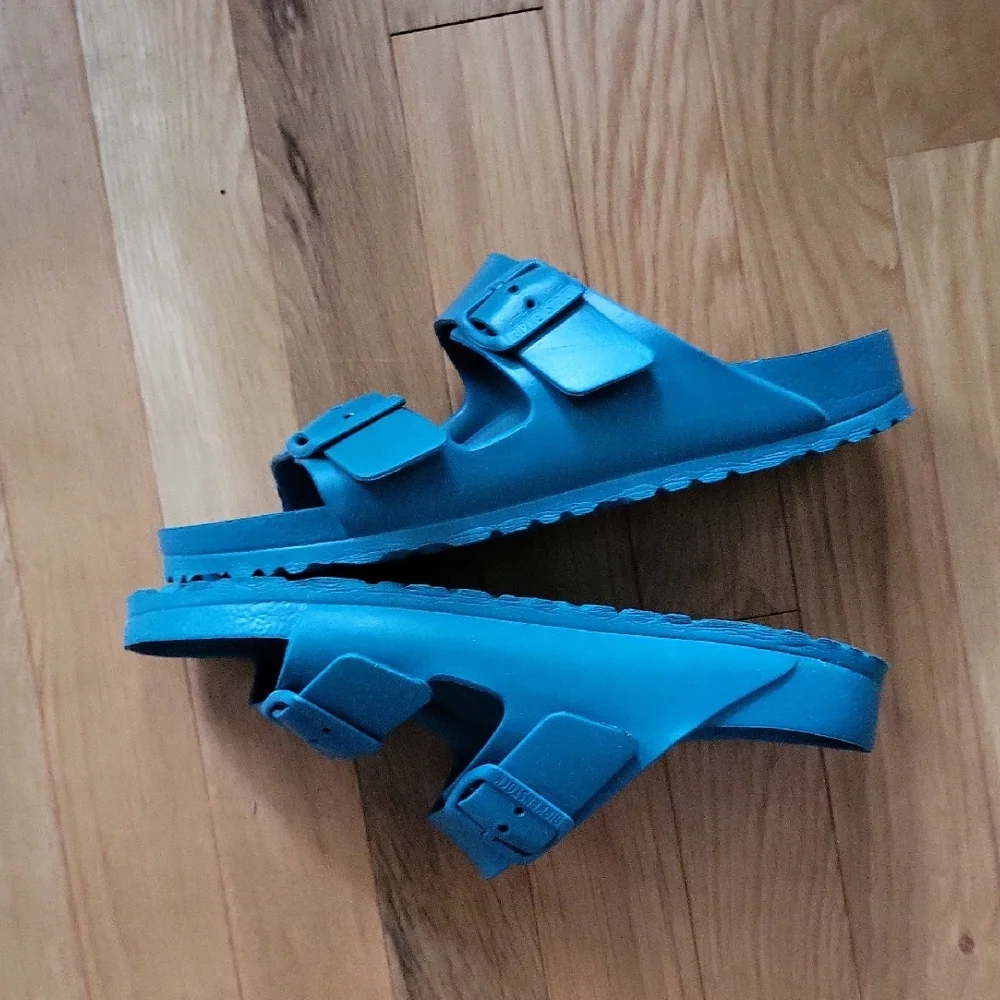 Birkenstock Arizona  Essentials Sandal - Teal - EU 39 - Picture 5 of 5